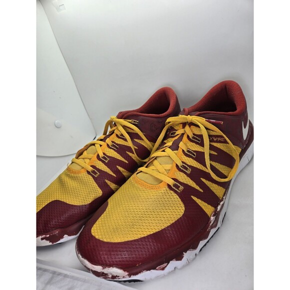 Nike Free Trainer V6 USC Trojans Shoes Mens 14 Crimson Running Athletic Sneakers main image 5